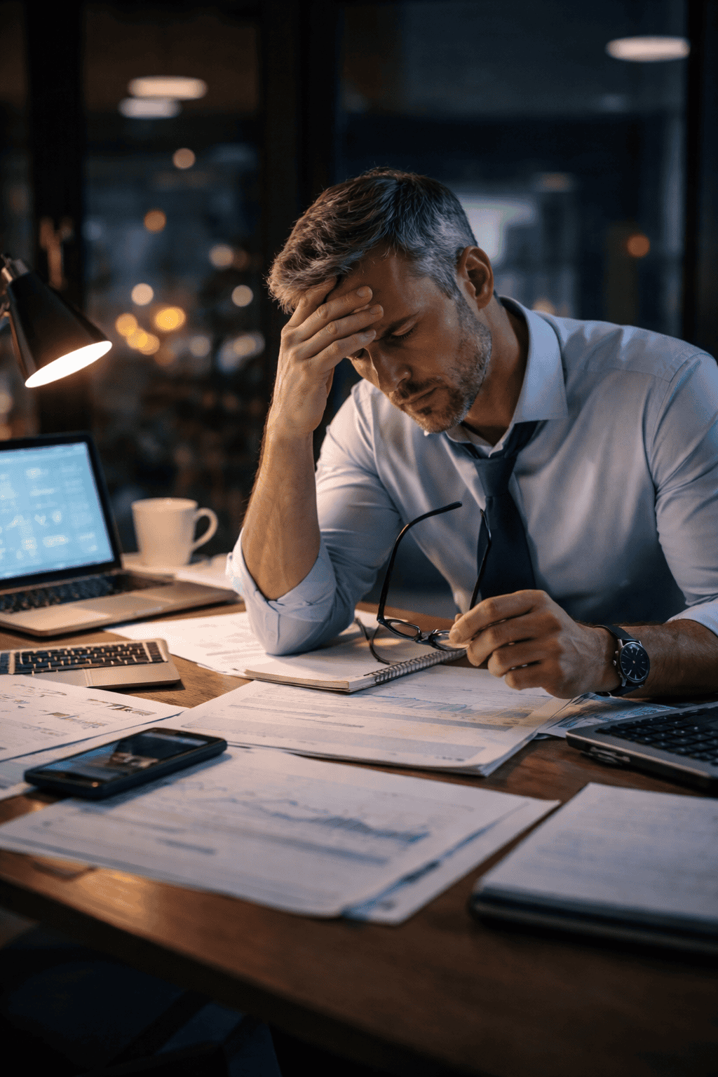 High-income professional feeling overwhelmed by financial complexity